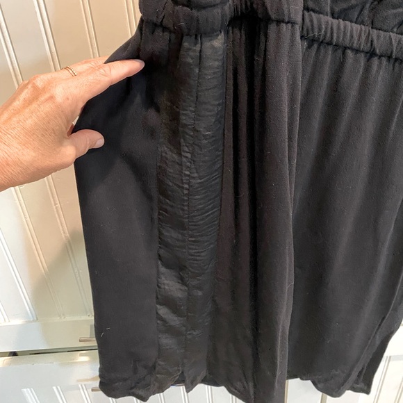 H&M Black Zip Back Knee-length Dress - 12 - Picture 4 of 10